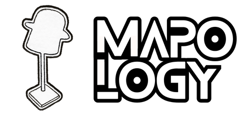 Logo "Mapology" textuel et icône